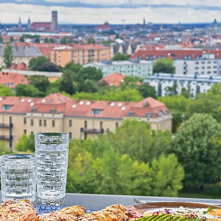 Silvester Ueber Den Daechern Muenchens Luxus-penthouse Mit Dem Besten Skyline-blick * München