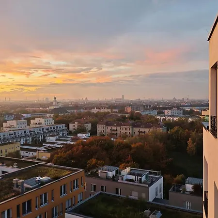 Silvester Ueber Den Daechern Muenchens Luxus-penthouse Mit Dem Besten Skyline-blick Lägenhet
