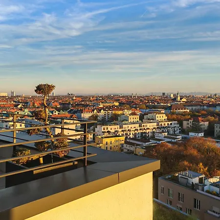 Lägenhet Silvester Ueber Den Daechern Muenchens Luxus-penthouse Mit Dem Besten Skyline-blick *