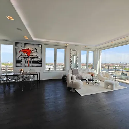 Lägenhet Silvester Ueber Den Daechern Muenchens Luxus-penthouse Mit Dem Besten Skyline-blick München