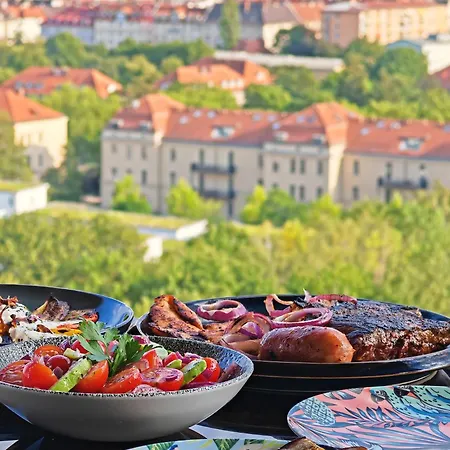 Silvester Ueber Den Daechern Muenchens Luxus-penthouse Mit Dem Besten Skyline-blick * München
