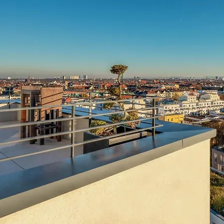 Silvester Ueber Den Daechern Muenchens Luxus-penthouse Mit Dem Besten Skyline-blick *