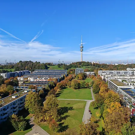 Silvester Ueber Den Daechern Muenchens Luxus-penthouse Mit Dem Besten Skyline-blick Lägenhet *
